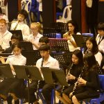 马尼拉布伦特国际学校的学生乐队演奏