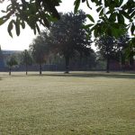 伊斯兰堡国际学校的大草坪