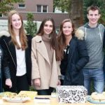 柏林国际学校的学生在募捐活动