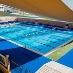 迪拜英语学院的游泳池