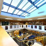 法兰克福莱因-美茵国际学校的图书馆