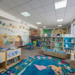 迪拜英国学校的幼儿园教室
