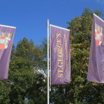 圣乔治英国国际学校杜伊斯堡-杜塞尔多夫校区的旗帜